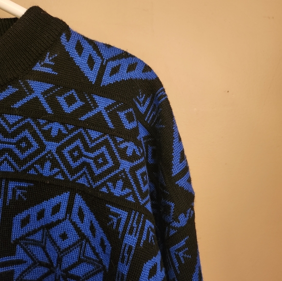 80s Obermeyer Knit Ski Sweater - Picture 4 of 6